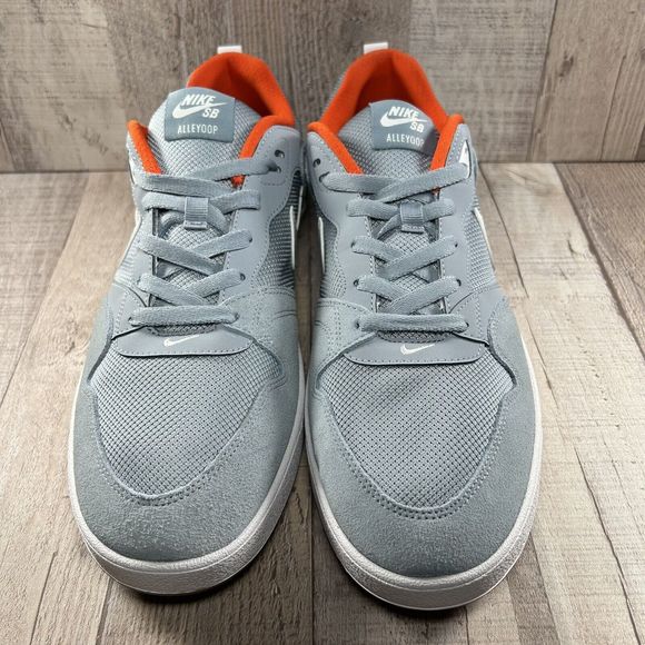 Nike Men's SB Alleyoop Obsidian Mist Shoes Sneakers Gray Size 12 CJ0882-400 - Picture 4 of 15